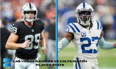las vegas raiders vs colts match player stats